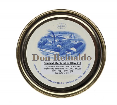 Don Reinaldo - Licht gerookte makreel in olijfolie