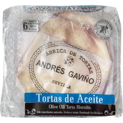 Andres Gavino - Tortas de aceite rozemarijn (6 stuks)